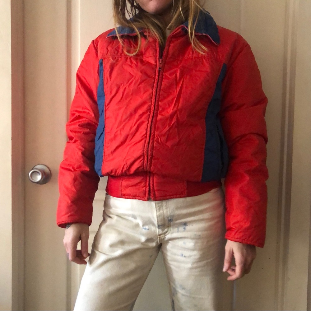 vintage Comfy brand goose down jacket - Picture 2 of 8